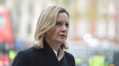 Le ministre de l'Intérieur britannique Amber Rudd 
