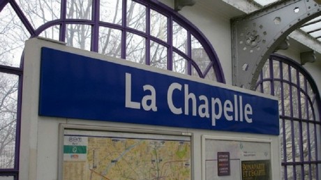 Le métro de La Chapelle à Paris
