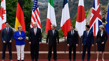 Les dirigeants du G7 réunis en Sicile