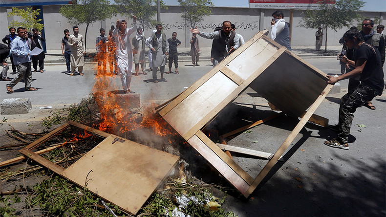 Afghanistan : au moins quatre morts lors d'une manifestation anti-gouvernement à Kaboul (VIDEO)