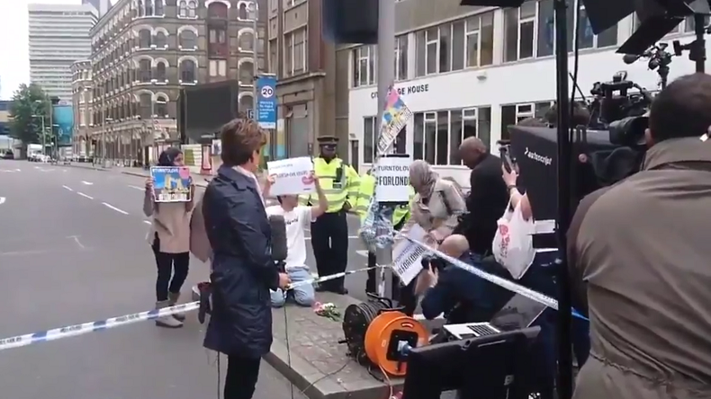 CNN a-t-elle mis en scène une manifestation de musulmans à Londres contre le terrorisme ?