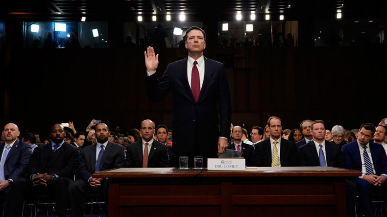 L'ex-directeur du FBI Comey devant le Sénat : Trump ne m'a jamais demandé d'arrêter l'enquête russe