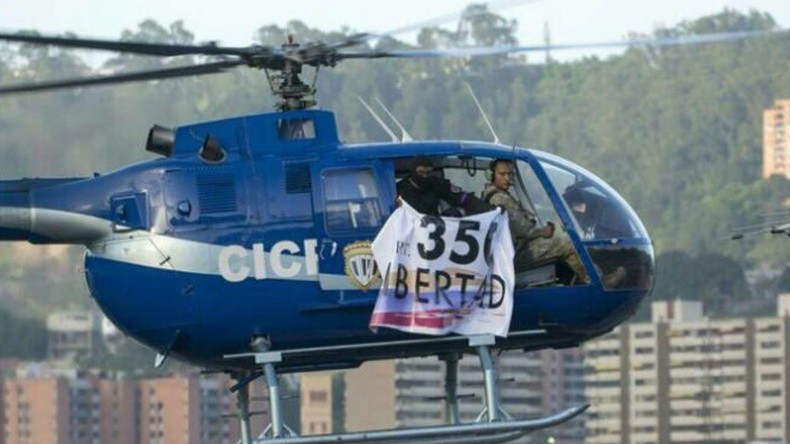 Venezuela : des opposants présumés lancent des grenades depuis un hélicoptère sur la Cour suprême
