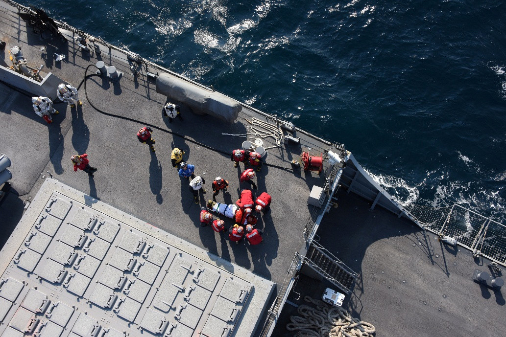 Collision entre un destroyer américain et un navire philippin : sept Américains portés disparus 