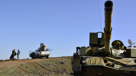 Des forces gouvernementales syriennes près de la ville Deraa, en mars 2015 (image d'illustration)