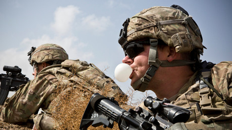 Un soldat américain dans la province de Kandahar, en février 2013 (image d'illustration)
