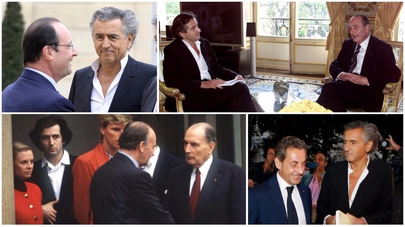 Bernard-Henri Lévy, interlocuteur incontournable des présidents français ?