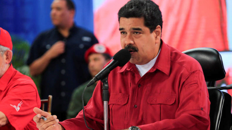 Venezuela : le président Nicolas Maduro rejette les «insolentes» sanctions américaines (VIDEO)