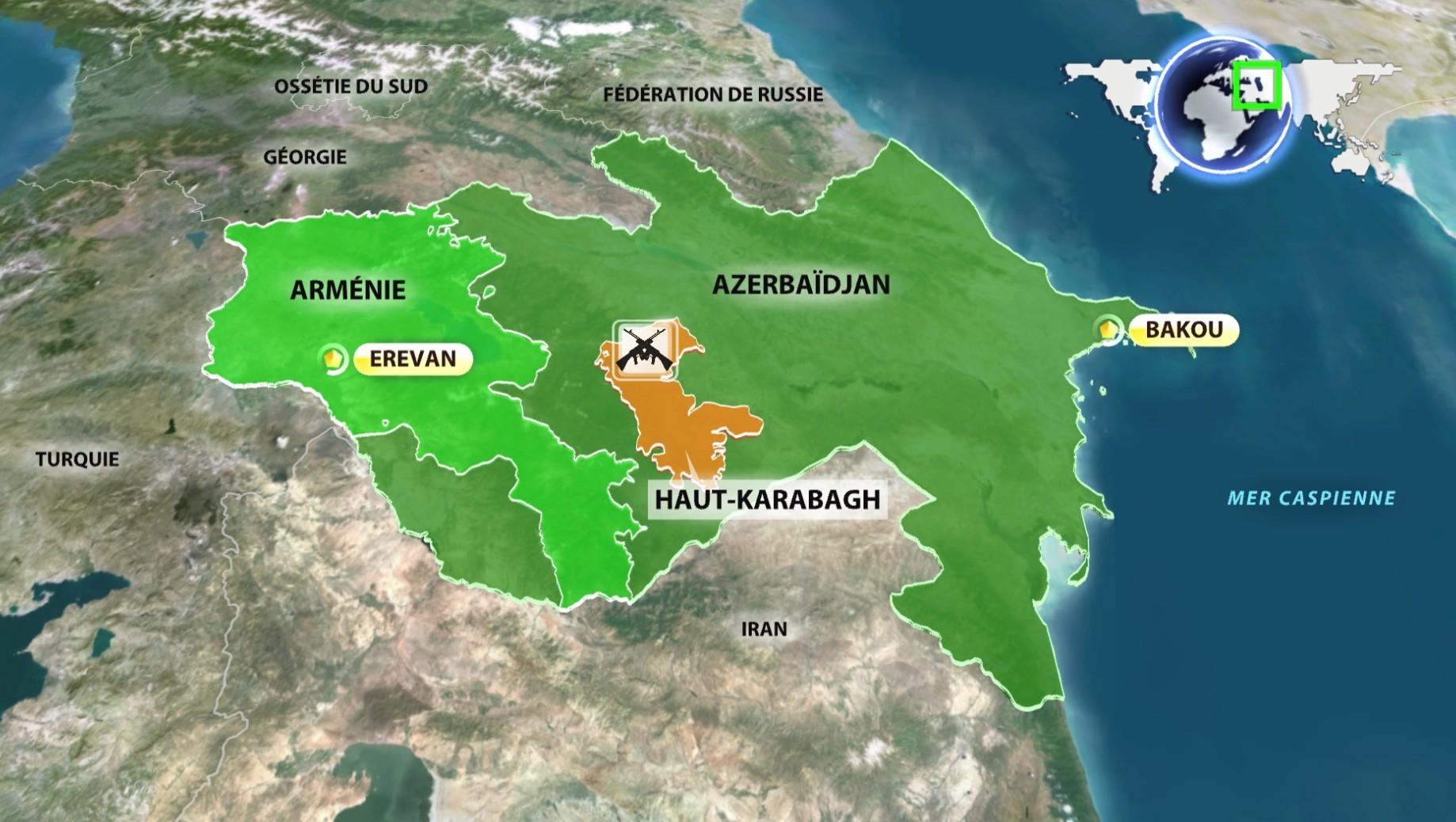 Escalade dans le Caucase ? L'Azerbaïdjan frappe le Haut-Karabagh et place son armée en état d'alerte