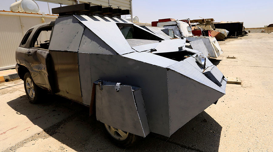 Djihad version Mad Max : les étranges véhicules de Daesh saisis par l'armée irakienne (IMAGES)