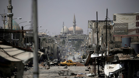 Mossoul après sa reprise par l'armée irakienne le 11 juillet 