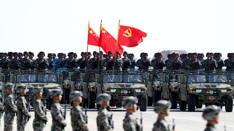 Défilé militaire en Chine, le 30 juillet 2017