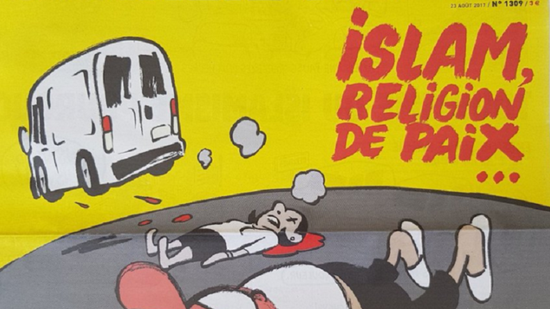 «Islam, religion de paix» et victimes écrasées : avec sa Une, Charlie Hebdo met le feu aux poudres
