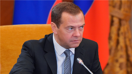 Le Premier ministre russe Dmitri Medvedev