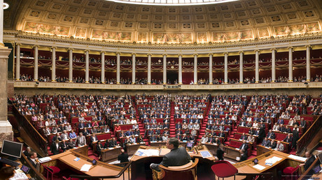 Intérieur de l'Assemblée nationale