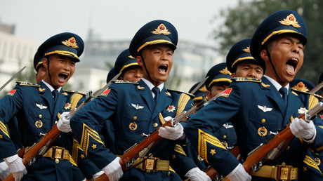 Durcissement moral pour les membres de l'armée chinoise