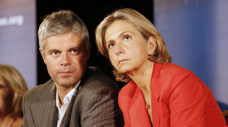 Laurent Wauquiez et Valérie Pécresse à Nice en octobre 2012
