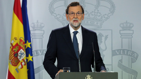 Mariano Rajoy, le 11 octobre 2017, photo ©Sergio Perez/Reuters