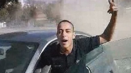 Mohamed Merah lors d'un rodéo automobile
