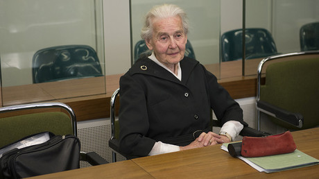 Ursula Haverbeck lors de son procès à Berlin 