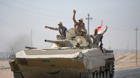 Les chars irakiens n'ont pas rencontré de véritable résistance lors de la reprise de Kirkouk