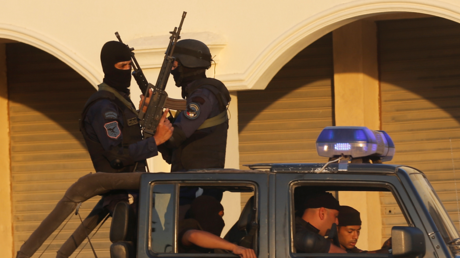 Les forces de police égyptiennes