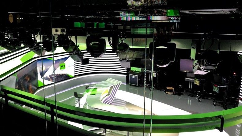 Les photos des futurs studios de RT France ont fuité sur les réseaux sociaux