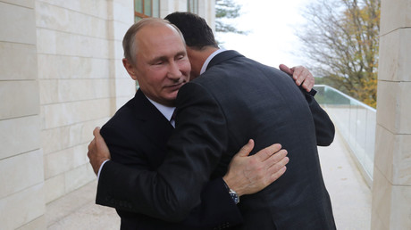 Vladimir Poutine rencontre Bachar el-Assad à Sotchi