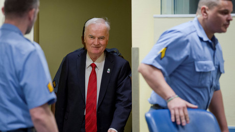 Ratko Mladic, le 22 novembre 2017, photo ©Reuters/pool