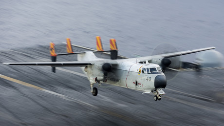 Un avion militaire C2-A Greyhound s'est écrasé en Asie. Trois personnes sont toujours disparues (image d'archive)
