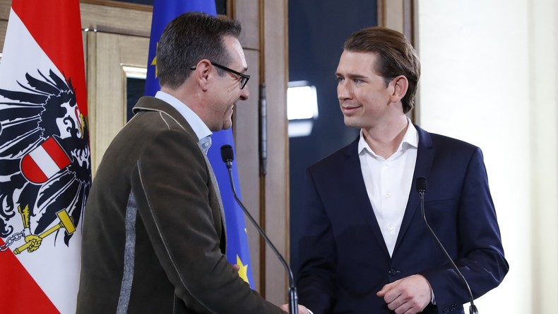 Autriche : le chancelier Sebastian Kurz scelle un accord de coalition avec les populistes du FPO