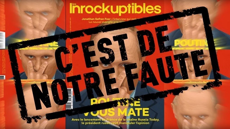 Raté un train ? Perdu une élection ? C'est de notre faute ! Découvrez le clip de RT France