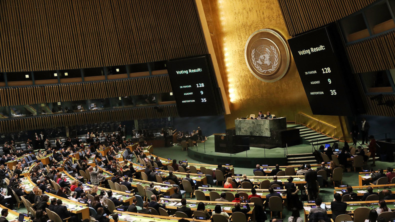 Jérusalem capitale d'Israël : l'ONU condamne à une large majorité la décision américaine