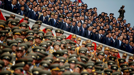 Soldats et gradés nord-coréens