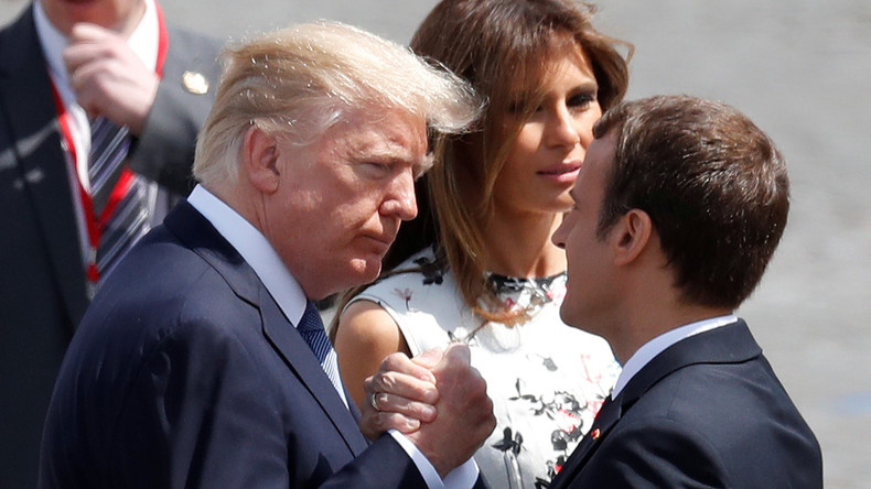 Donald Trump va recevoir Emmanuel Macron à la Maison Blanche fin avril