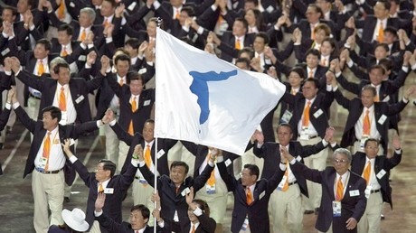 Comme en 2000 à Sydney, les deux Corées défileront ensemble sous une bannière favorable à leur réunification