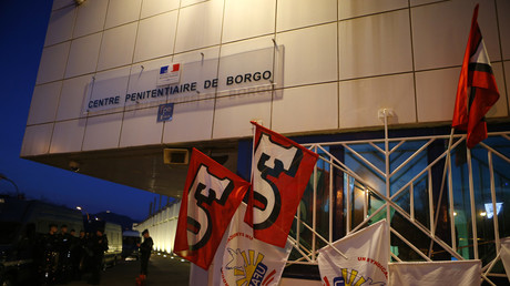 Les syndicats attendaient le Garde des sceaux de pied ferme le 19 janvier à Borgo, pour sa visite en Corse