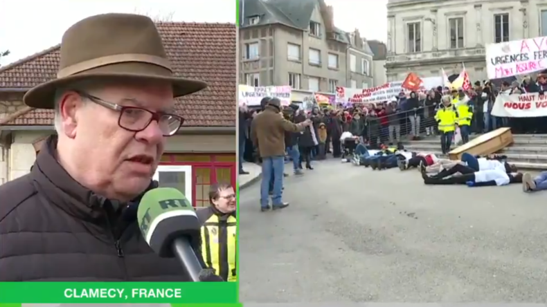 Démission de 35 maires ruraux contre la fermeture de leurs services d'urgences de nuit (VIDEO)