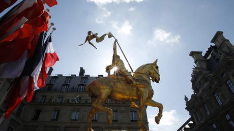 Illustration : une statue de Jeanne d'Arc