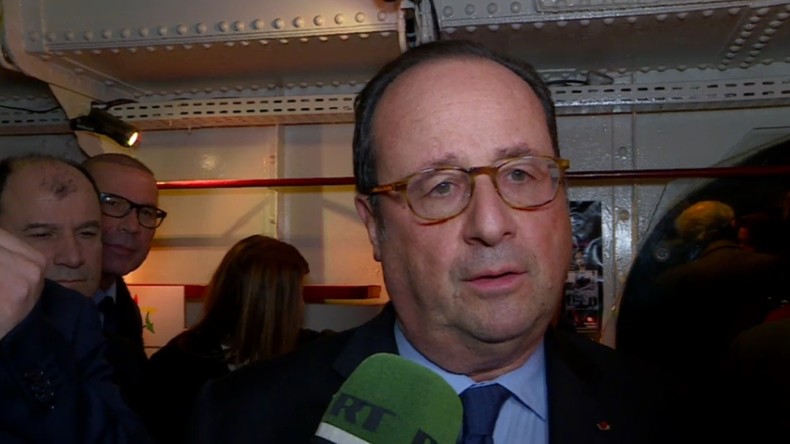 François Hollande à RT France : «Je ne pouvais pas intervenir seul en Syrie» (VIDEO)