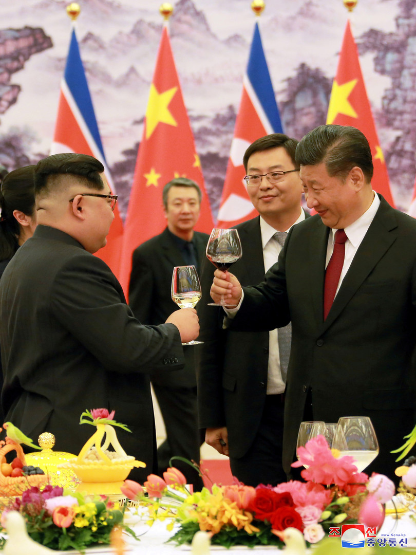 Kim Jong-un s'est rendu en Chine pour son premier voyage officiel depuis sa prise de pouvoir
