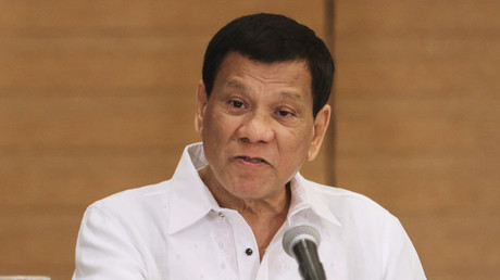Le président philippin Rodrigo Duterte, le 9 février 2018 à Davao aux Philippines.