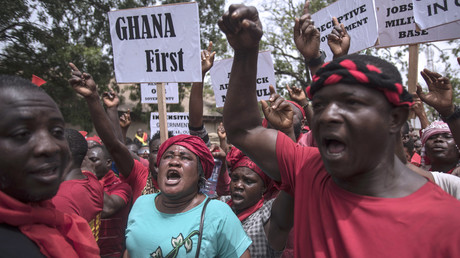 Manifestation à Accra le 28 mars contre un accord de défense controversé conclu entre le Ghana et les Etats-Unis
