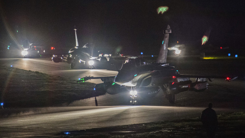 La France frappe la Syrie, les Rafales passent à l'attaque dans la nuit du 13 au 14 avril (VIDEO)