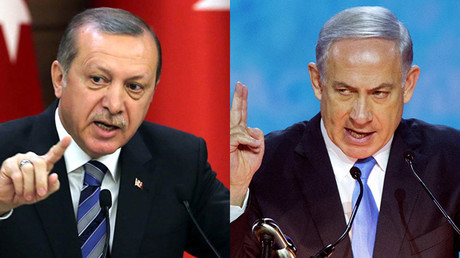 Le président turc Recep Erdogan et le Premier ministre israélien Benjamin Netanyahou (illustration)