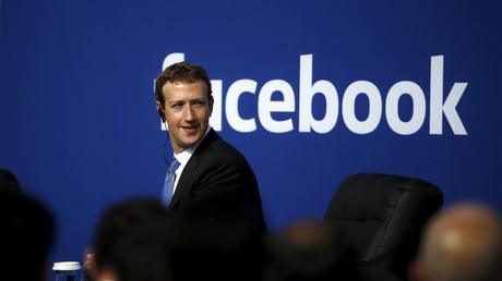 Le patron de Facebook Mark Zuckerberg