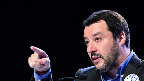 Matteo Salvini le 22 février 2018