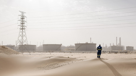 Vue de la raffinerie SATORP à Jubail, en Arabie saoudite, exploitée conjointement par Total et Saudi Aramco (illustration).