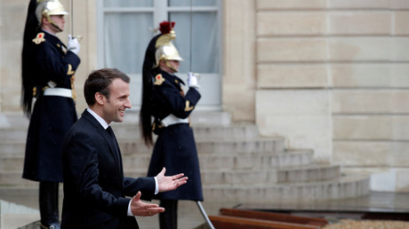 Illustration : Emmanuel Macron à l'Elysée