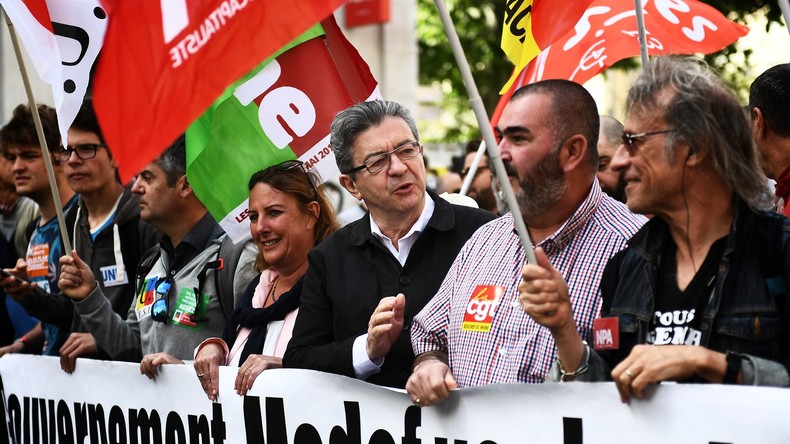 Mélenchon veut une «marée populaire» pour protester contre les réformes d'Emmanuel Macron